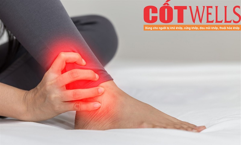 Thoái hoá khớp cổ chân gây đau đớn khi vận động